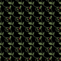 Cozy Christmas Seamless Vector Pattern Design