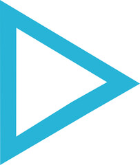 blue triangle background