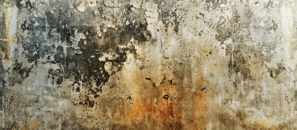 Poster conceptual grunge wall banner with a vintage touch showcasing a textured old cement or stone surface