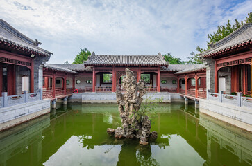 View of Rongzi winery, Xiangning County, Linfen City, Shanxi Province	