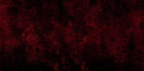 Abstract red grunge dark red marble with rusty texture wall for decoration. Red and black grunge watercolor background. Dark red marble stone grunge cement smooth gradient wall texture Vintage grunge.
