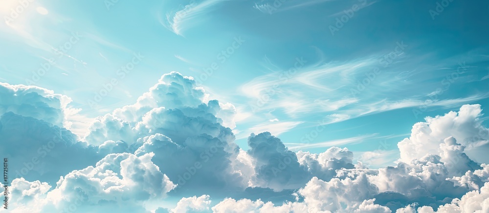 Aufkleber sky backdrop with copy space image