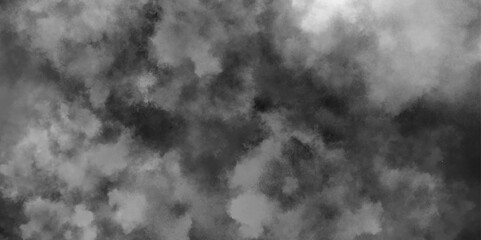 Black and white texture of an acrylic marble texture. Monochrome smeared gray aquarelle painted paper textured canvas for design. Smoke and powder overlay Effects