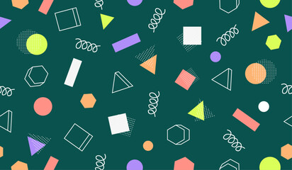 Abstract background seamless pattern design