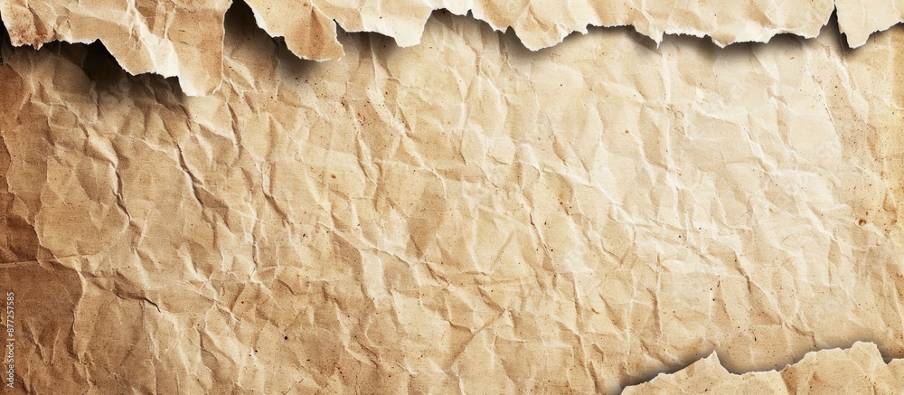 Aufkleber A torn paper with a business concept written on it against a plain background with copy space image