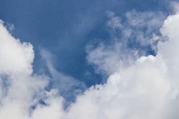 Obraz premium blue sky with clouds