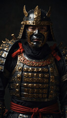 Samurai warriors in medieval Japan