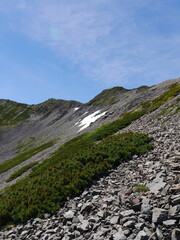 南アルプスの女王「仙丈ヶ岳」