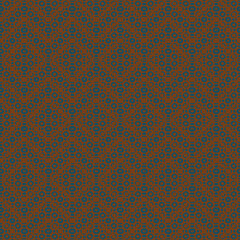 Old wallpaper on the wall.