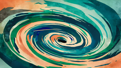 Gentle Watercolor Gradients Abstract Background Art