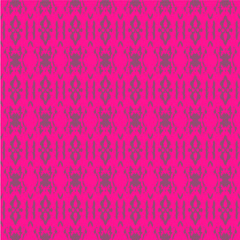 Blue and white watercolor ornament painted with watercolor on paper.