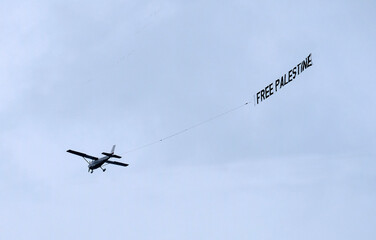 A plane with a 