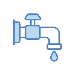 Water Tab vector icon