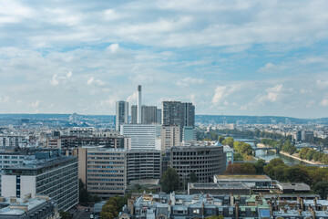 Obraz premium Paris, France - Aerial photography of the city scenery of Paris