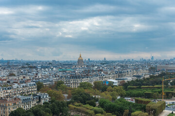 Paris, France - Aerial photography of the city scenery of Paris