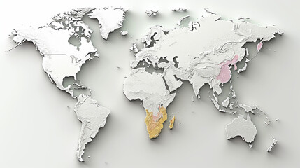 Fototapeta premium world map