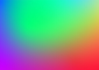 Blurred colored abstract background. Smooth transitions of pink and blue colors. Colorful gradient. Use for background, web, template, presentation, cover.