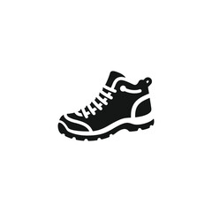 Hiking boot icon vector. EPS 10 editable vector