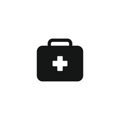Medical kit icon vector. EPS 10 editable vector