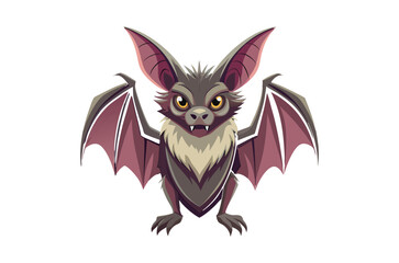 halloween bat with a bat , bat vector,  icon vector illustration,  bat silhouette of a  bat  isolated on a white background,  eps,  png,  svg,  vector 