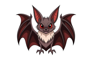 halloween bat with a bat , bat vector,  icon vector illustration,  bat silhouette of a  bat  isolated on a white background,  eps,  png,  svg,  vector 