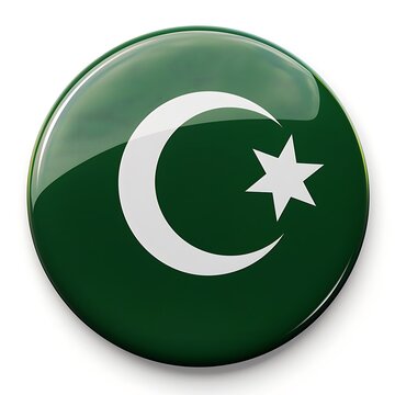 recommend clip art: Pakistan flag icon, Button, Pictogram with National Flag of Pakistan