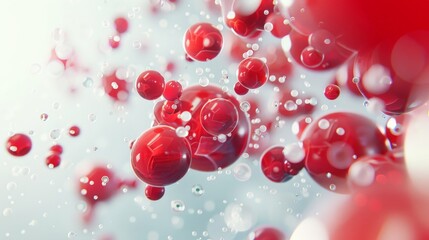 molecules on a white background.