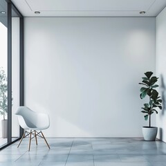 interior of a modern room