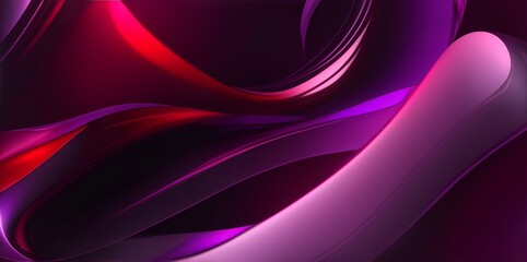 Abstract pink Curves: A Dynamic and Luxurious Design with Vibrant Shapes