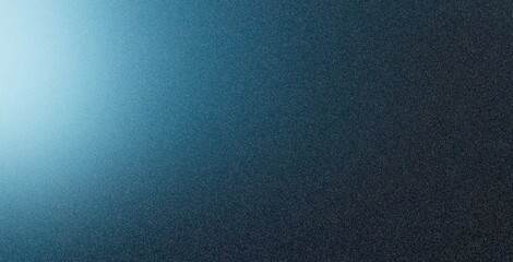 Blue gradient background with a smooth grainy texture, creating a calm and elegant look. Suitable for digital templates, poster backgrounds, and header designs.