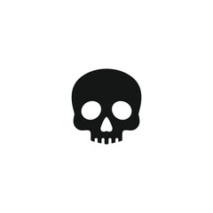 Skull icon vector. EPS 10 editable vector