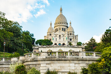 Sacre-Coeur Basilica in Montmartre, Paris, France