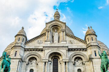 Sacre-Coeur Basilica in Montmartre, Paris, France