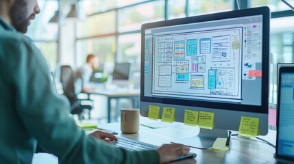 The computer design workspace