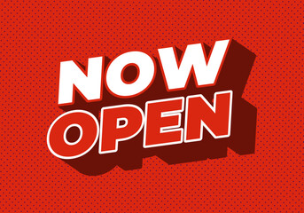 Now open. Text effect in 3D style with good colors