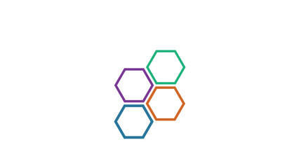 AIDA infographic presentation layout fully editable.