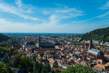 Heidelberg, Germany - Cityscape and city skyline