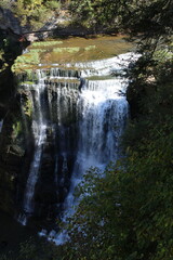 waterfall, water stream, nature, landscape