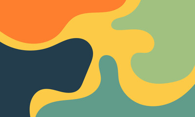 abstract background with colorful waves