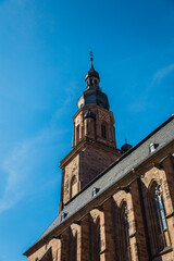 Strasbourg, France - Buildings and people in the city