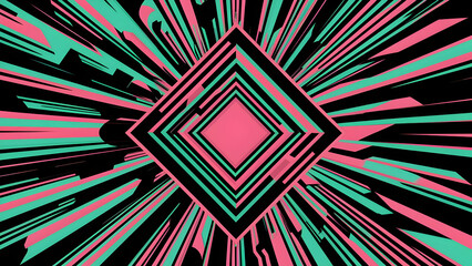 Dynamic Layers Collide Neo Brutal Resonance