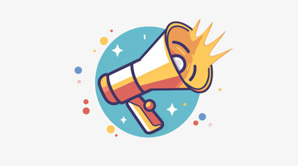 This is the icon of a speaker. It usually comes in handy when a person needs to broadcast, announce, or advertise something. The speaker serves as an alert, alarm, or announcement device.