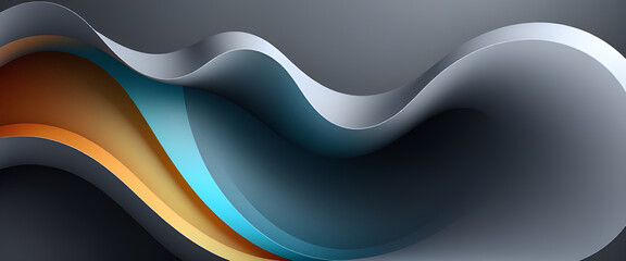 illustrazione con elementi geometrici a tema astratto contemporaneo