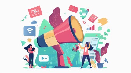 A report showcasing the results of an influencer marketing campaign 