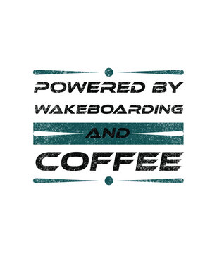 Wakeboard Lover: Powered by Wakeboarding and Coffee Design