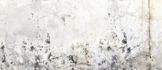 Fototapeta premium Grunge effect on a white concert wall texture with light plaster ideal as a background for adding text or images includes copy space image