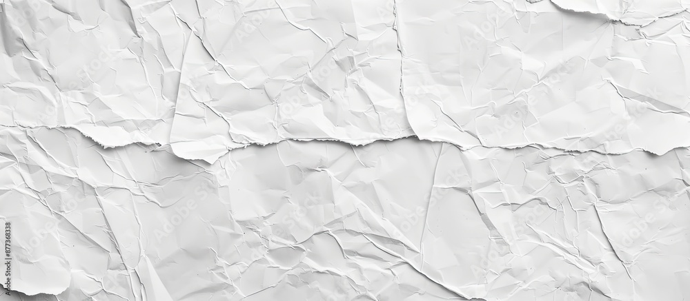 Wall mural white paper texture background ideal for design decoration with copy space image