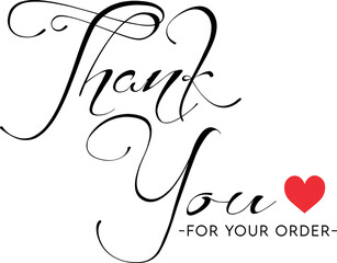 Adobe IllustratoThank You for Your Order. Elegant Thank You for Your Order Design with Stylish Graphics. Sophisticated Thank You for Your Purchase Image with Modern Elements. Chic Thank You fr Artwork