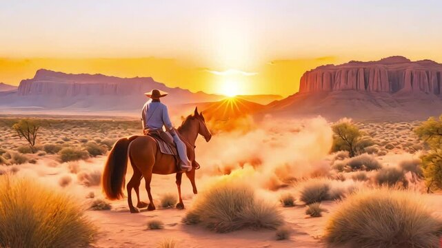 a cowboy