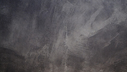 Naklejka premium Dark grey black slate background or texture.
